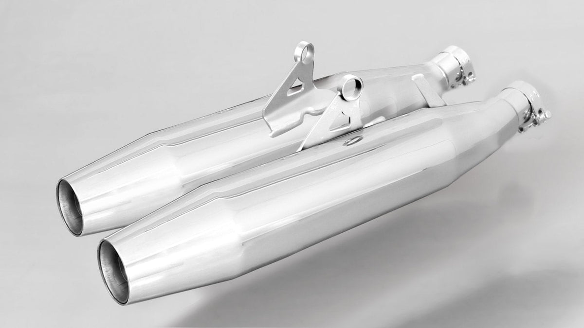 Triumph Bonneville T120 - Remus Tapered muffler left/right - LRL Motors