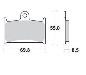 TRIUMPH DAYTONA|1200|1991 - 1997 >FRONT - BOTH - LRL Motors