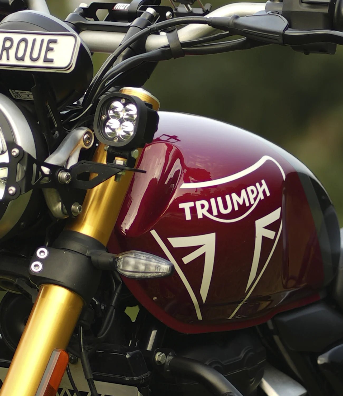 Triumph Speed 400-Moto Torque FOGLIGHT MOUNT - LRL Motors