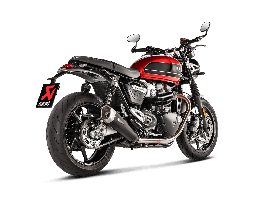 Triumph Speed Twin 2019 -2020 Slip-On Line (Titanium) - LRL Motors