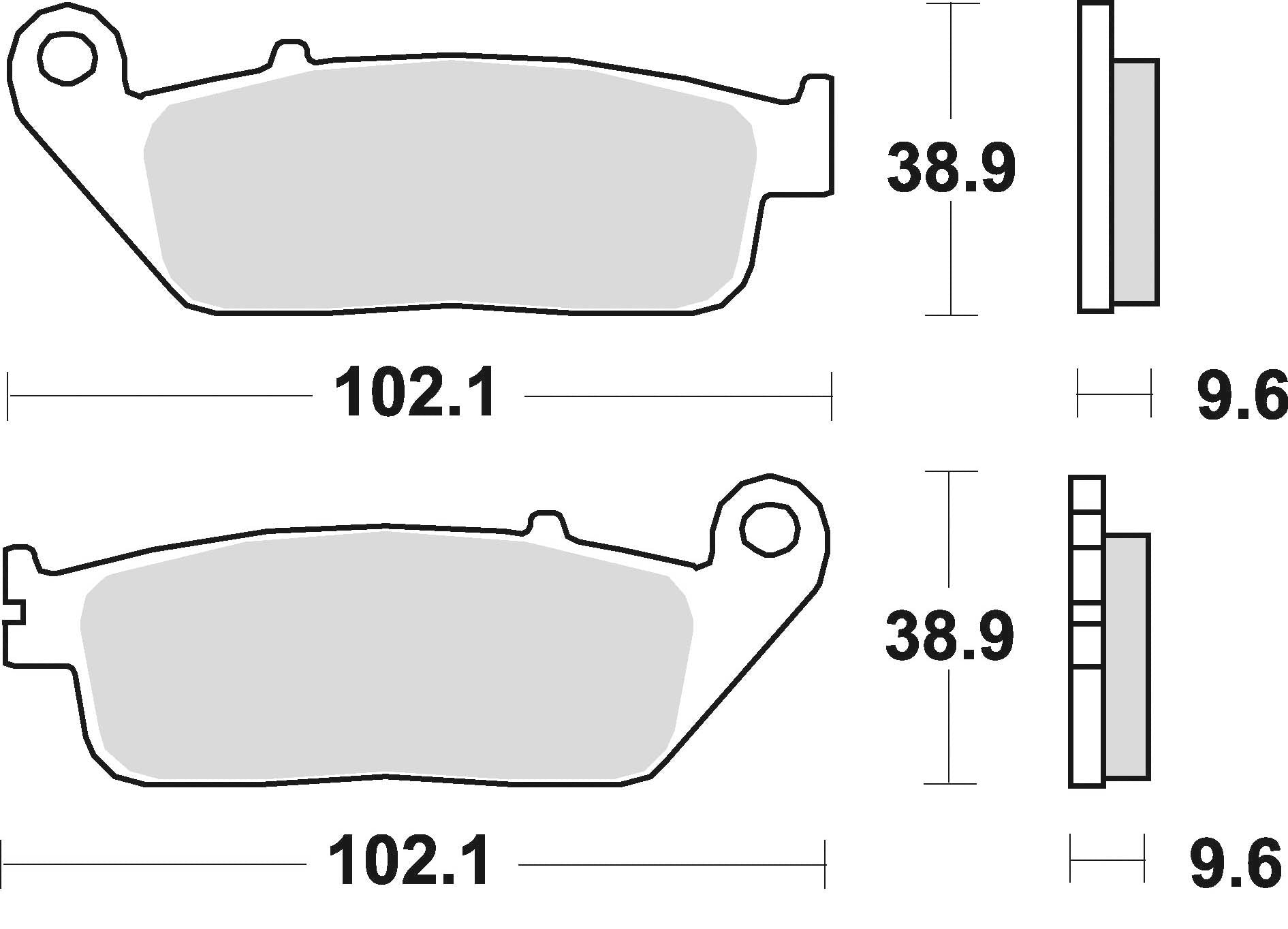 TRIUMPH SPEEDMASTER|800|2003 - 2004 >FRONT - BOTH - LRL Motors