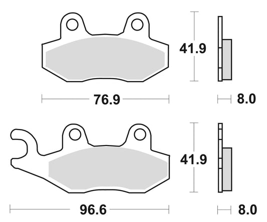 TRIUMPH TROPHY|900|1991 - 1995 >FRONT - L - LRL Motors