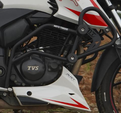 Apache rtr 160 online engine guard