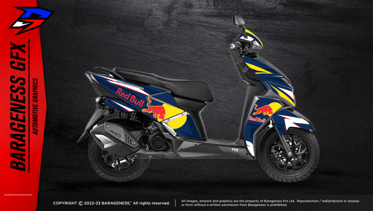 TVS Ntorq 125 Automotive Graphics - LRL Motors