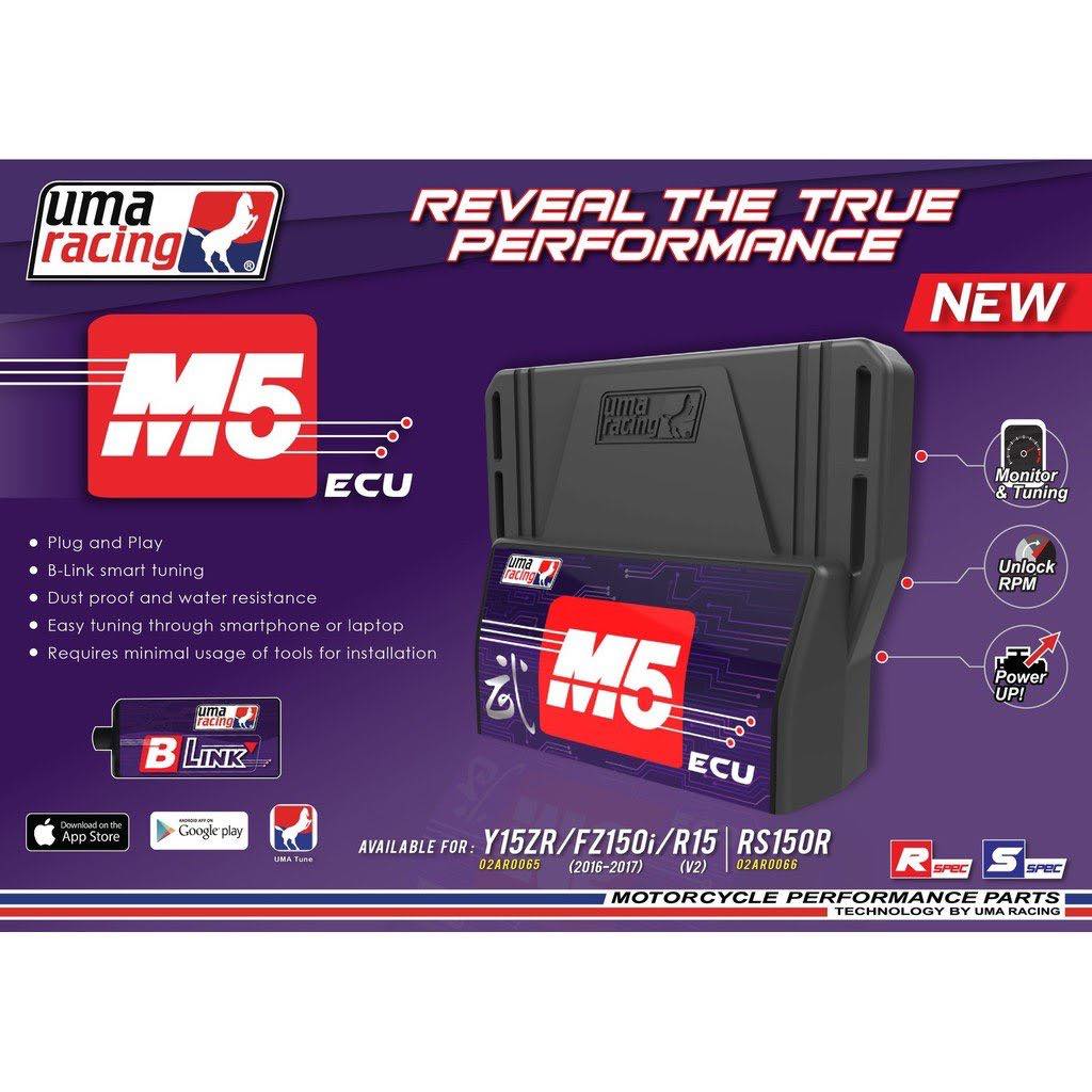 UMA Racing M5 ECU - Yamaha R15 V3 - LRL Motors