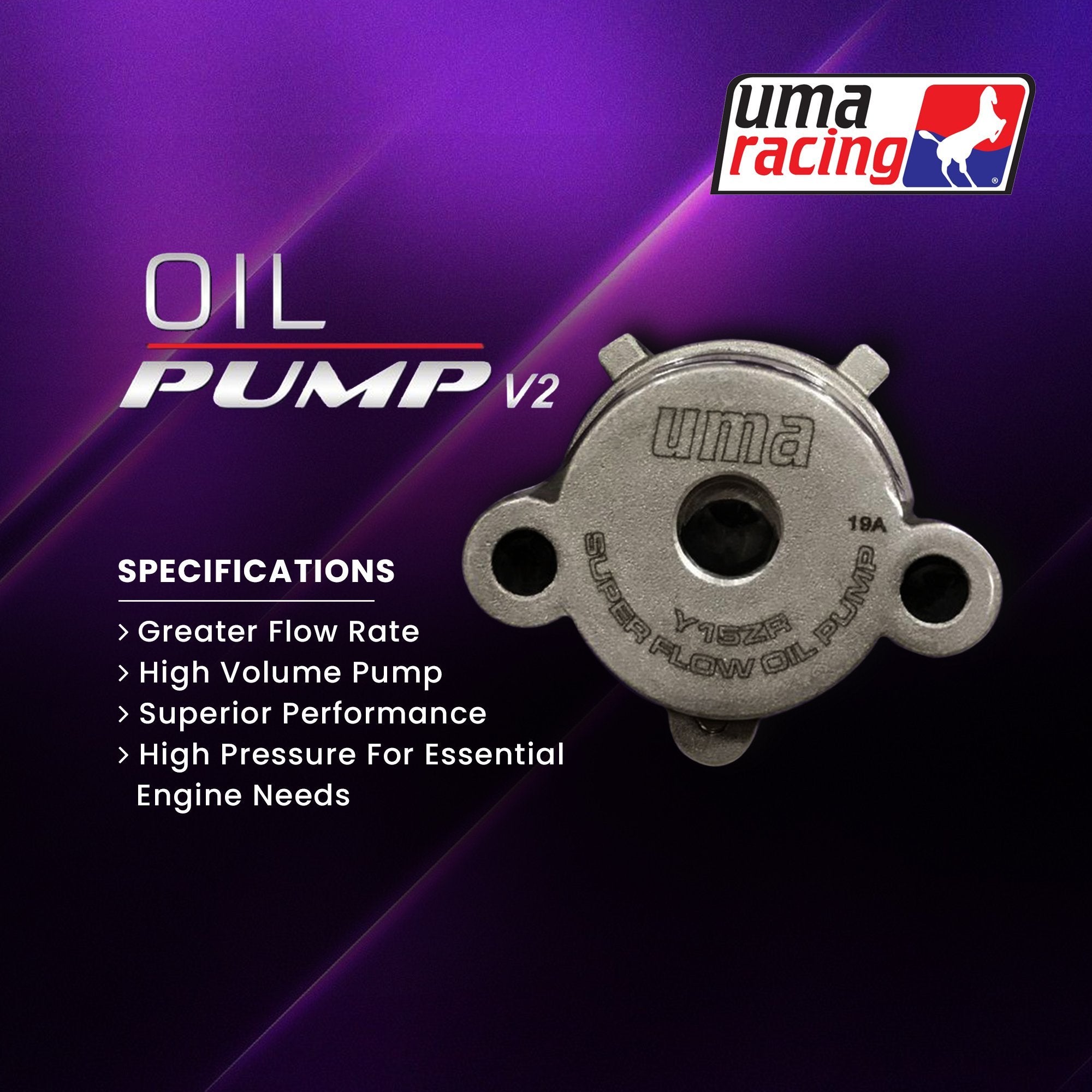 UMA Racing Oil Pump - Yamaha R15/Fz150i - LRL Motors
