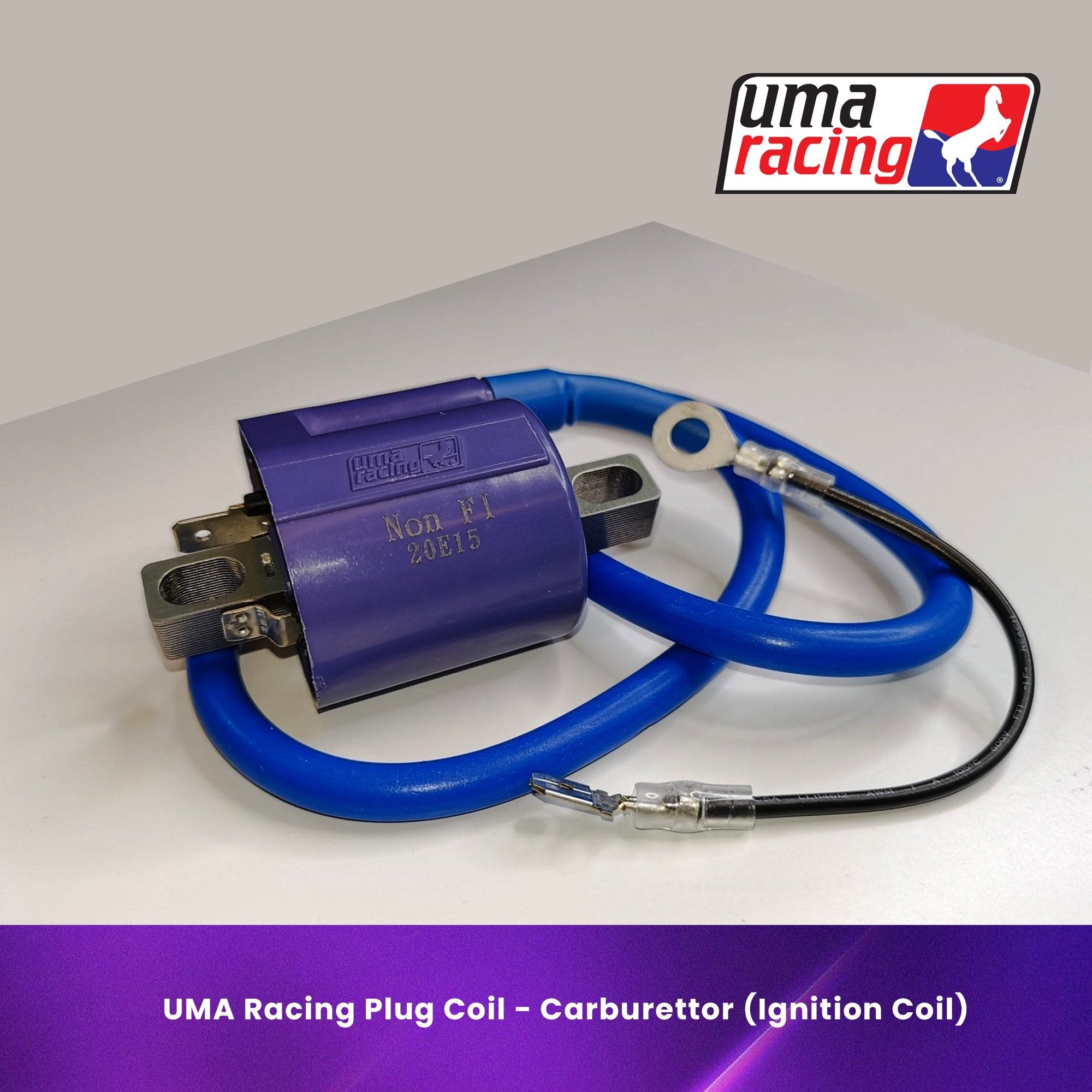 UMA Racing Plug Coil (Ignition Coil) fi/carb (02PC001P) -Universal - LRL Motors