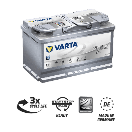 VARTA Silver Dynamic AGM - F 21 80Ah - LRL Motors