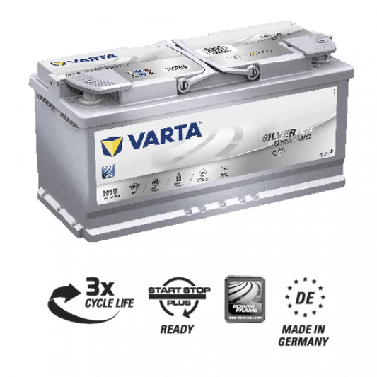 VARTA Silver Dynamic AGM - H 15 (105Ah) - LRL Motors
