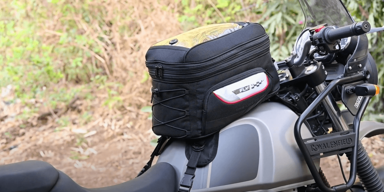 Universal Motorcycle Saddlebags 50L Travel Tank Luggage Bag