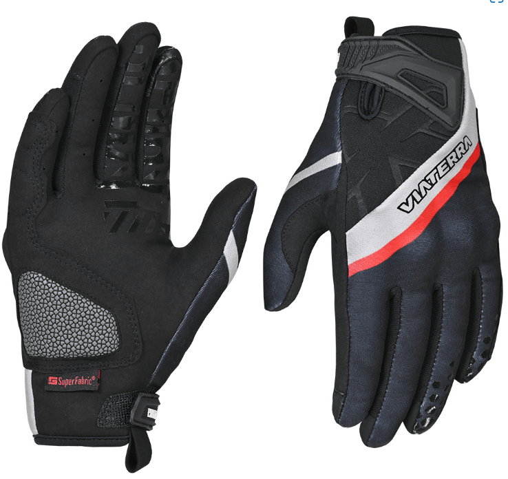 Viaterra - ROOST – OFFROAD MOTORCYCLE GLOVE - Flame Orange - LRL Motors