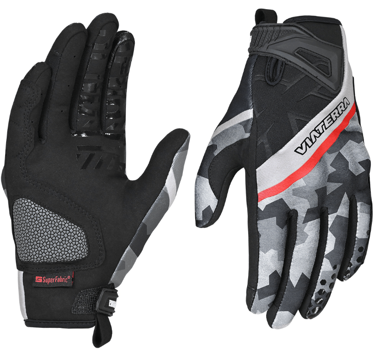 Viaterra - ROOST – OFFROAD MOTORCYCLE GLOVE - Flame Orange - LRL Motors