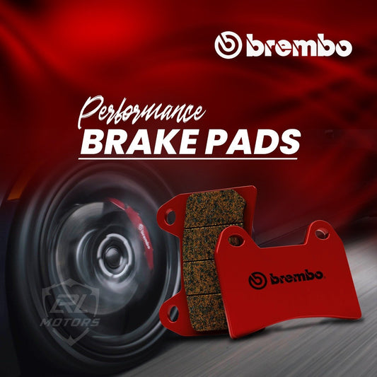 Volvo S60 16 inch wheel,Volvo S80 (2006-) D5 with epb,Landrover Evoque (2011 - 15 ),FREELANDER 2 vin (DH000001) onwards FREELANDER 2 vin till (CH999999) L538 Brembo Front brake pads - LRL Motors