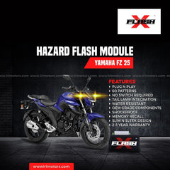 YAMAHA FZ 25 FlashX Hazard Flash Module, Blinker/Flasher - LRL Motors