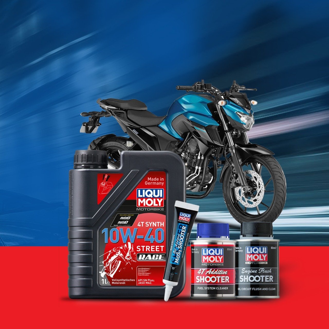 Yamaha FZ v2 engine oil Performance pack - LRL Motors