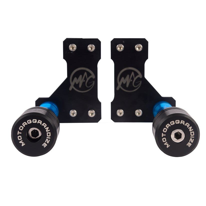 Yamaha R15 V2 | R15 V3 | R15S | MT-15 Motoaggrandize Frame Slider Crash Protector - LRL Motors