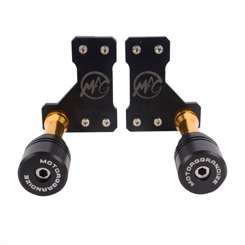 Yamaha R15 V2 | R15 V3 | R15S | MT-15 Motoaggrandize Frame Slider Crash Protector - LRL Motors