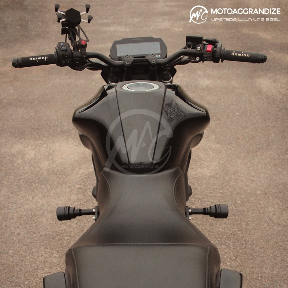 Yamaha R15 V2 | R15 V3 | R15S | MT-15 Motoaggrandize Frame Slider Crash Protector - LRL Motors
