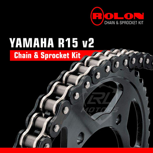 Yamaha R15 V2 Rolon Chain & Sprocket - LRL Motors