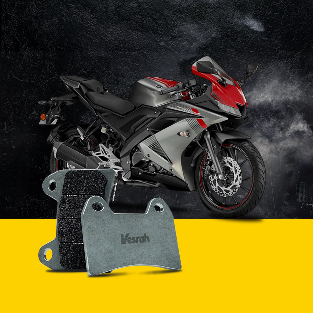 Yamaha R15 v3 front brake pad (Ceramic) - LRL Motors