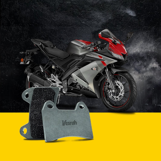 Yamaha R15 V3 Rear brake pad (Ceramic) - LRL Motors
