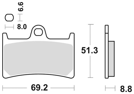 YAMAHA YZF R1|1000|1998 - 2006 >FRONT - BOTH - LRL Motors