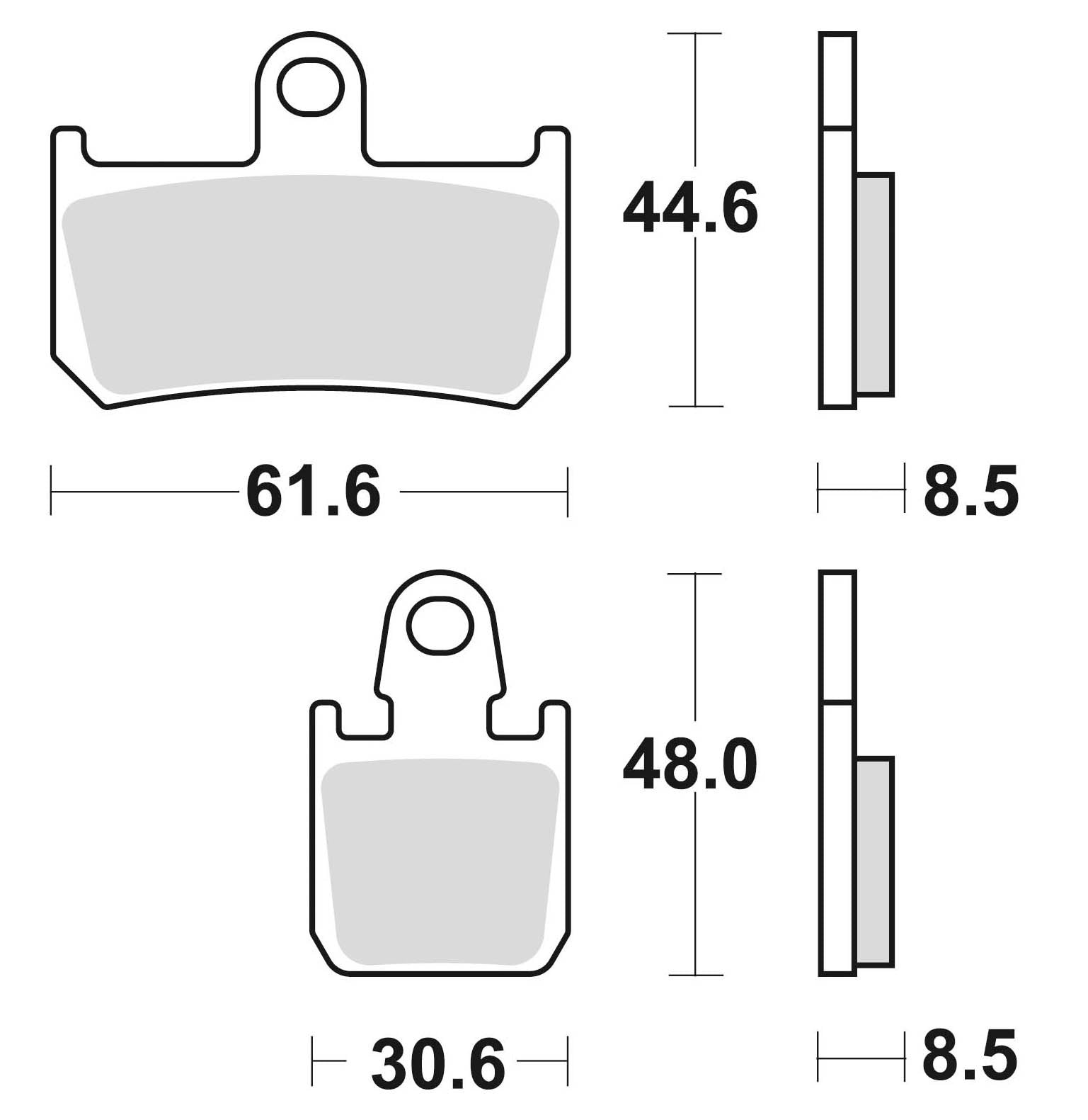 YAMAHA YZF R1|1000|2007 - 2014 >FRONT - BOTH - LRL Motors