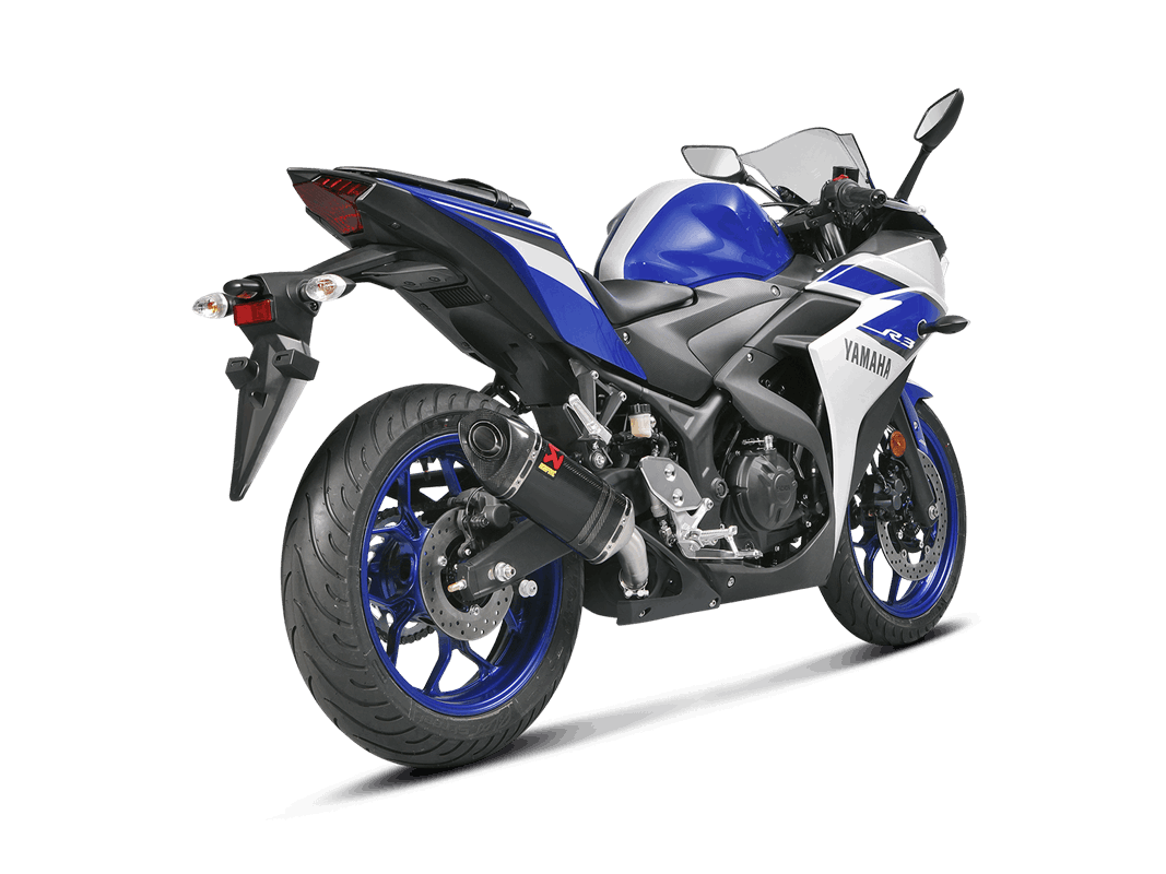 Yamaha YZF-R3 2015 -2018 Slip-On Line (Carbon) - LRL Motors