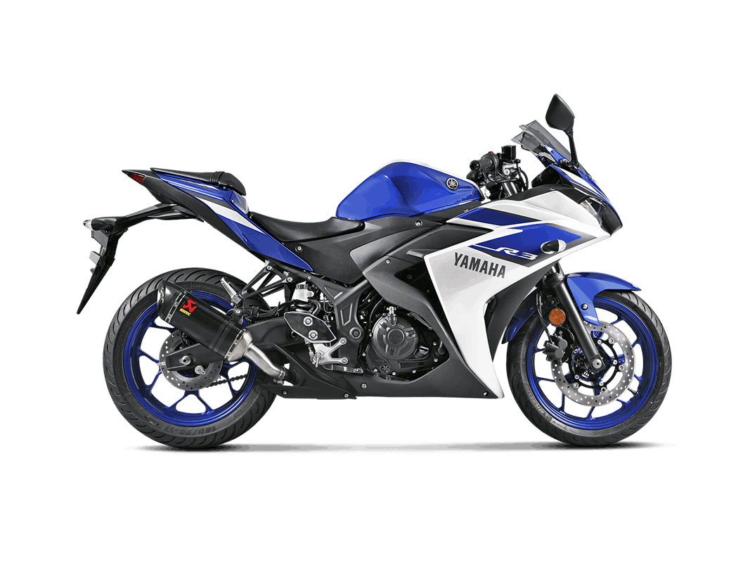 Yamaha YZF-R3 2019 -2021 Slip-On Line (Carbon) - LRL Motors