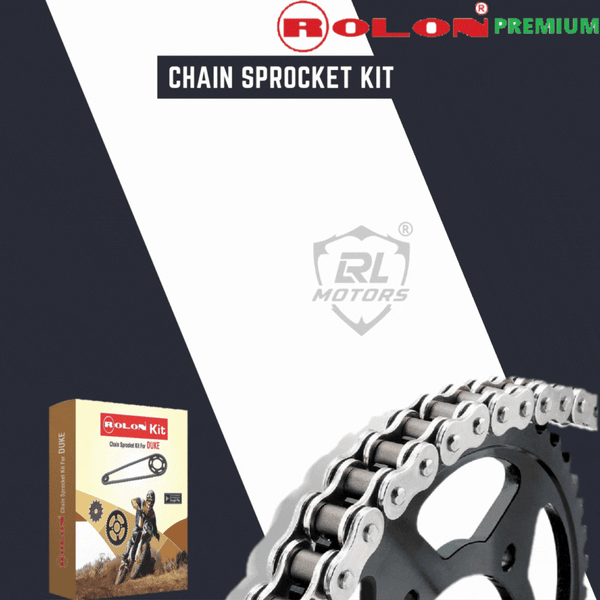 Yezdi Adventure / Roadster Rolon Chain Sprocket Normal Kit LRL Motors