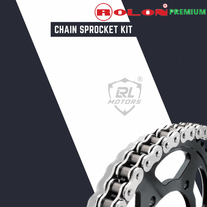 YEZDI Scrambler Rolon Chain Sprocket Kit Normal - LRL Motors