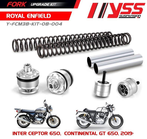 YSS Interceptor 650 Fork Upgrade Kit 2019 Onwards - LRL Motors