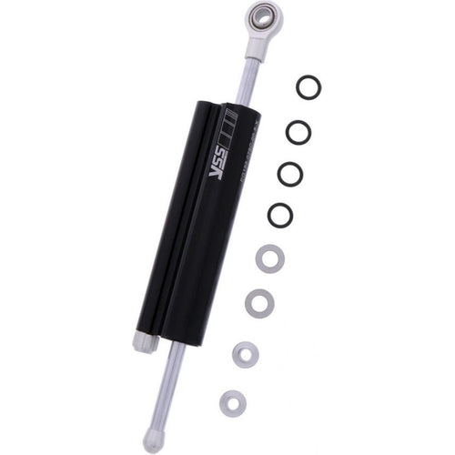 YSS STEERING DAMPER STROKE-120 BLACK - LRL Motors