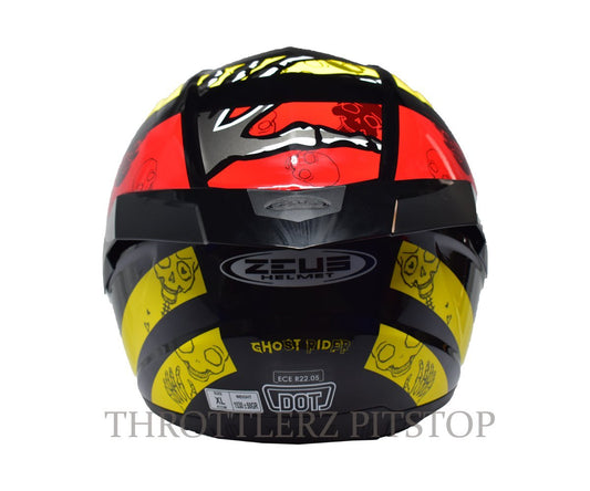 ZEUS 811 AL20 RED HELMET - LRL Motors