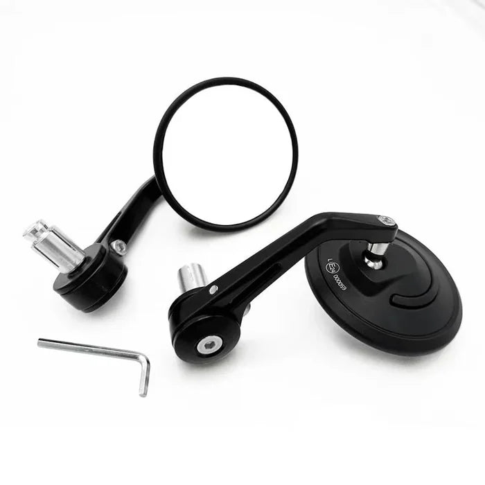 66BHP Vuma Motorcycle mirrors